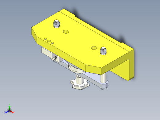 CA6140车床拨叉[831007]工艺及钻M8螺纹孔夹具设计正等轴测缩略图
