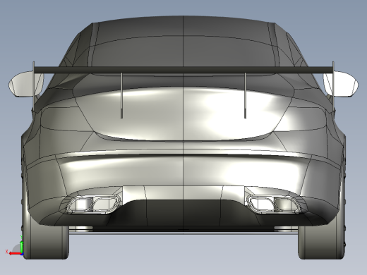 B2004121-奔驰C63 AMG汽车后视缩略图