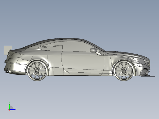 B2004121-奔驰C63 AMG汽车左视缩略图
