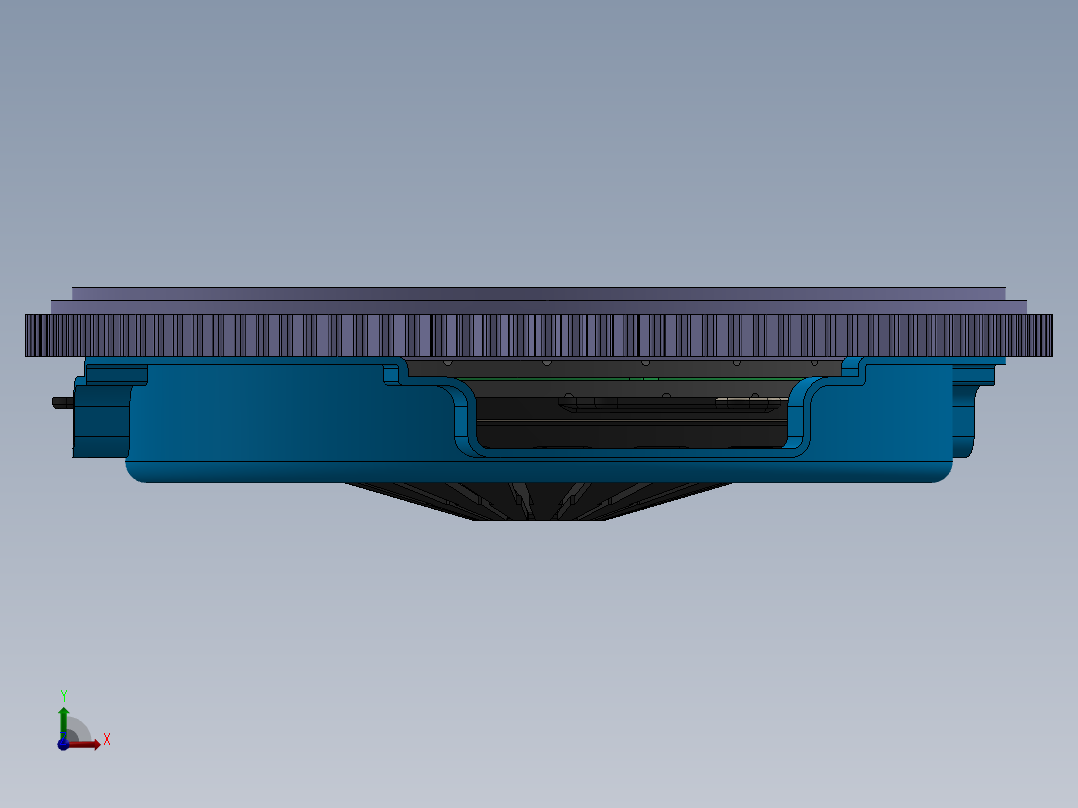 离合器(25)前视图