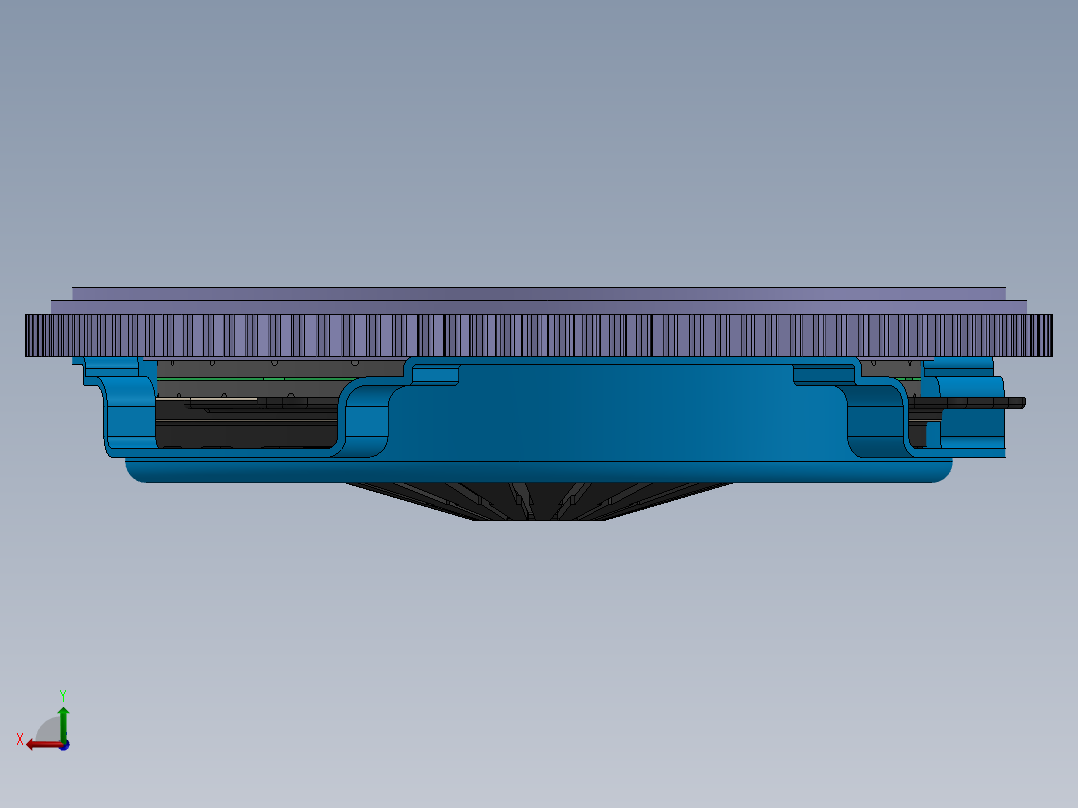 离合器(25)后视图