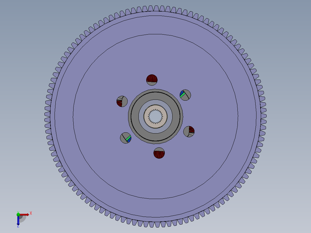 离合器(25)俯视图