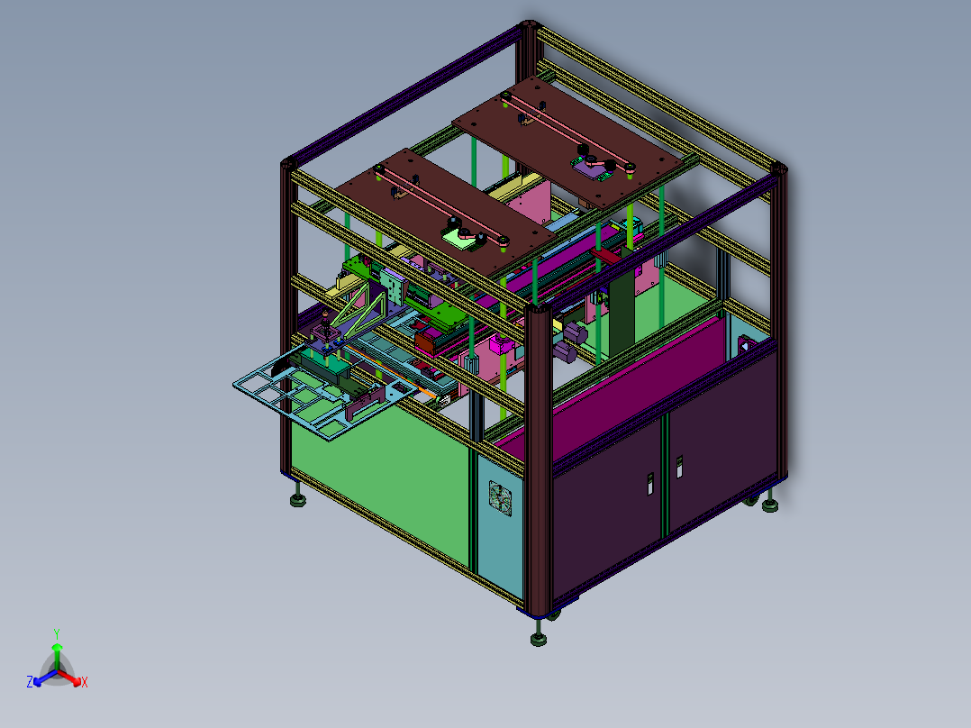 自动送板机的升降机