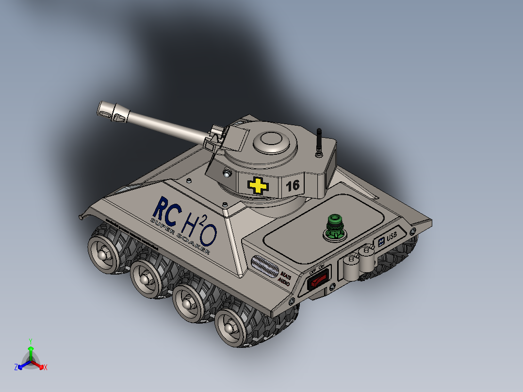 玩具(79)正等轴测图