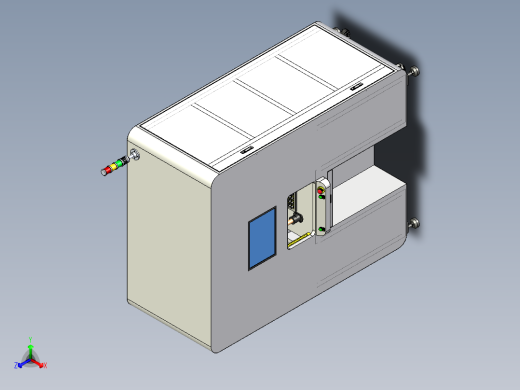 电子烟多穴防水测试设备3D模型