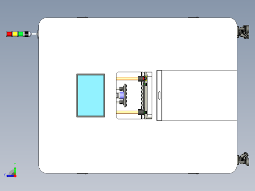 电子烟多穴防水测试设备3D模型右视缩略图