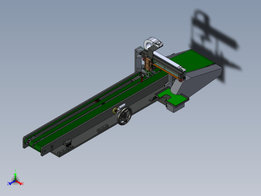间距可调上料机构