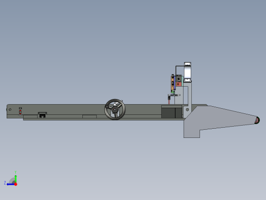 间距可调上料机构右视缩略图