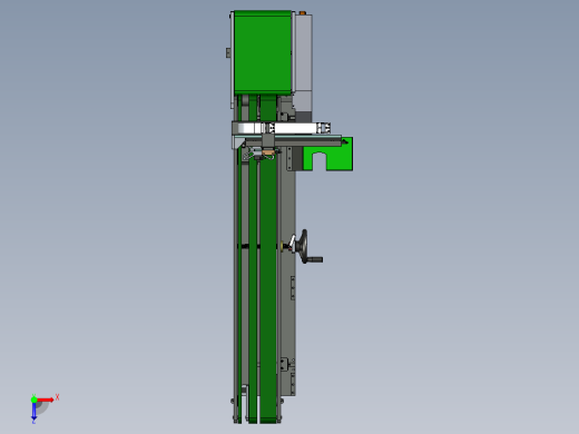 间距可调上料机构俯视缩略图