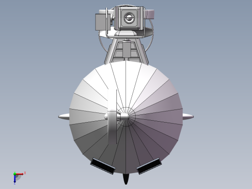 太阳能飞艇-1641832--50俯视缩略图
