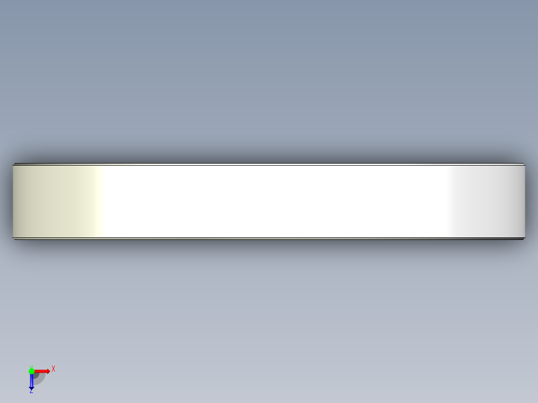 27OD x 20ID x4mm 轴承俯视图