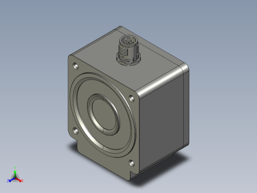 二维码相机(1)stp正等轴测缩略图