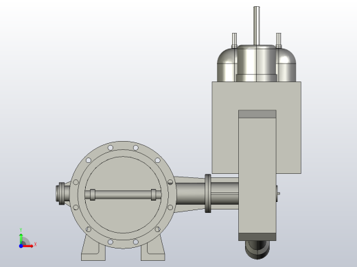 3 00≤DN≤500[DN350]阀，蝶阀风阀前视缩略图