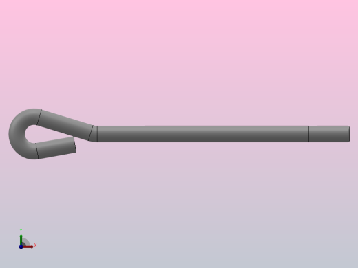 地脚螺栓A型_AM24×500前视缩略图