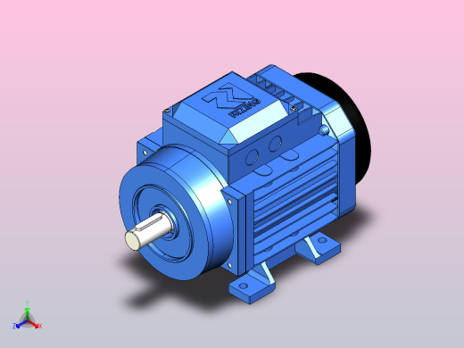 IM B3 H80-180(YE2、YE3)通用电机[YE2-90L-4-B3] (2)