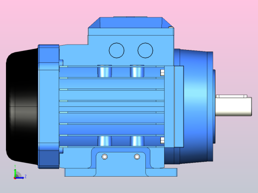 IM B3 H80-180(YE2、YE3)通用电机[YE2-90L-4-B3] (2)左视缩略图