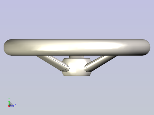 CB╱T 3530-1993[G型手轮G160-14G]左视缩略图