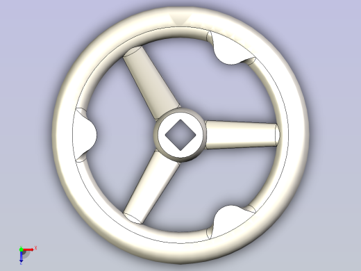 CB╱T 3530-1993[G型手轮G160-14G]俯视缩略图