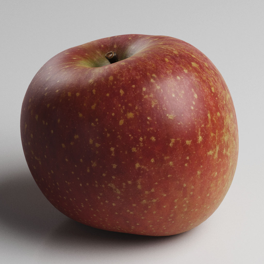 1_030RedApple_01_4K水果蔬菜面包坚果