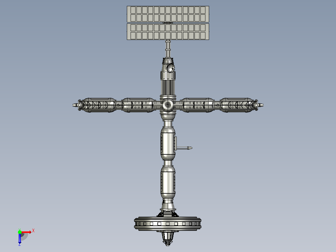 天空之轮俯视图