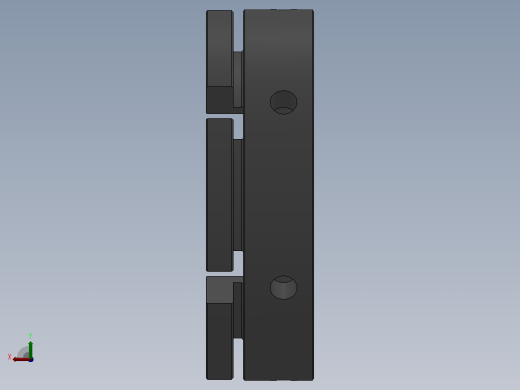 NKA开槽锁紧螺母[NKA M80×2.0]后视缩略图