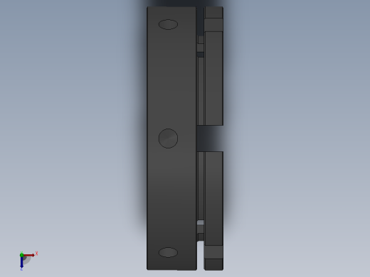 NKA开槽锁紧螺母[NKA M80×2.0]俯视缩略图