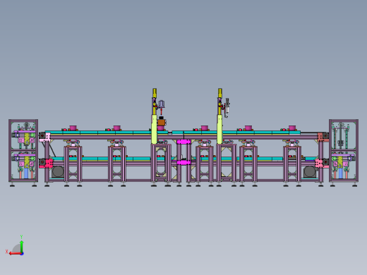 工装流水板组装点胶循环作业非标自动化设备后视缩略图