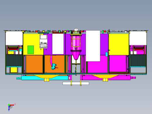 单机器人双夹具弧焊工作站俯视缩略图