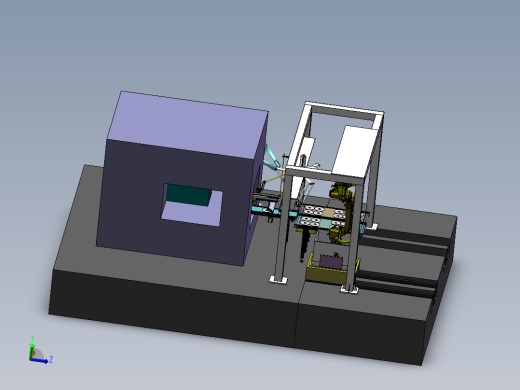 并联机器人冲床下料机