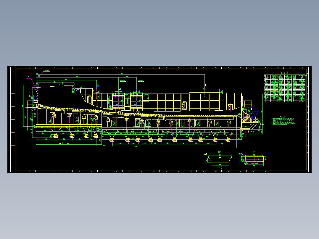 5000TPD篦冷机图纸全套