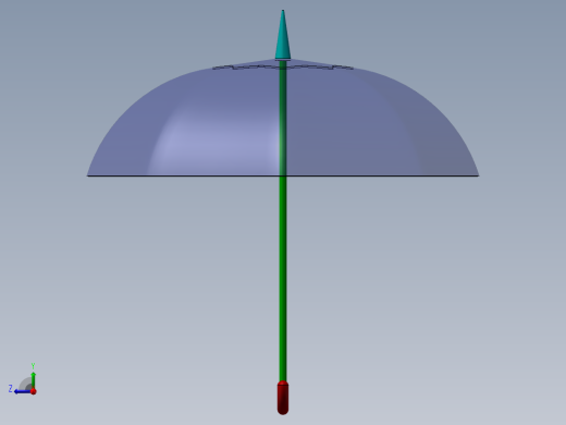 雨伞右视缩略图