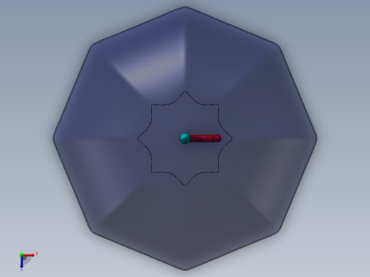 雨伞俯视缩略图