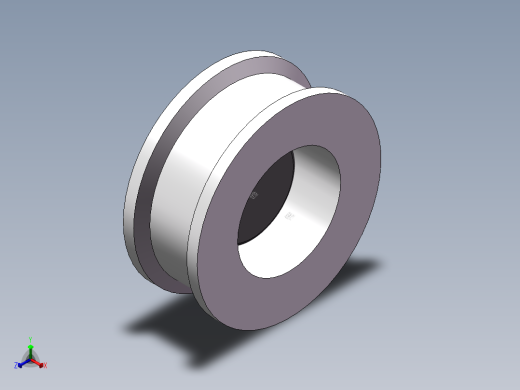 对夹式止回阀-316 DN50-DN600正等轴测缩略图