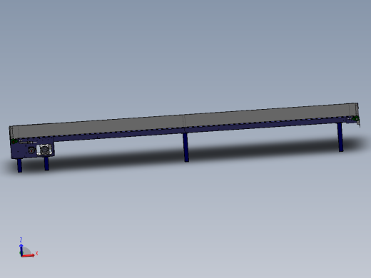 H58 7m平面线皮带输送机