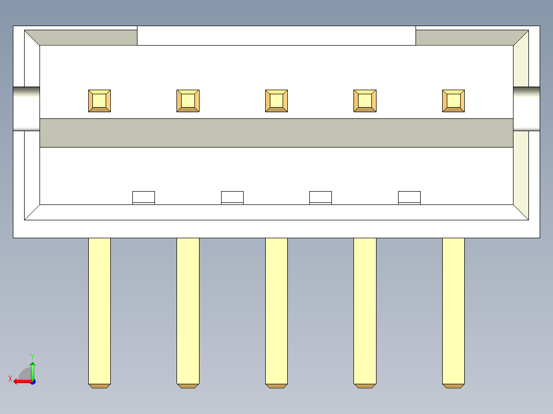JST-S5B-PH-K-S后视图