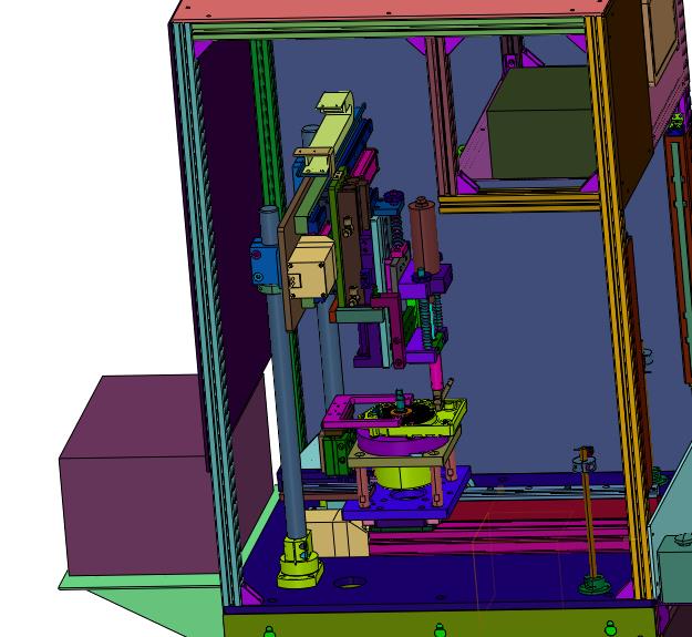 台式自动锁电机配件螺丝机