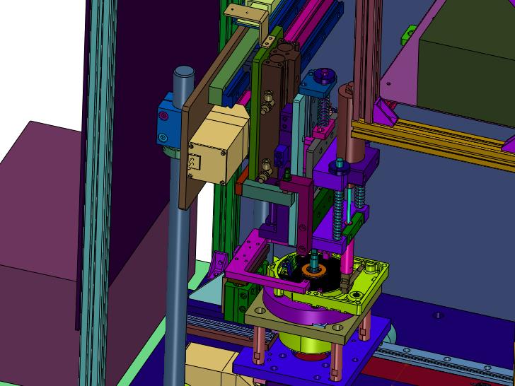台式自动锁电机配件螺丝机