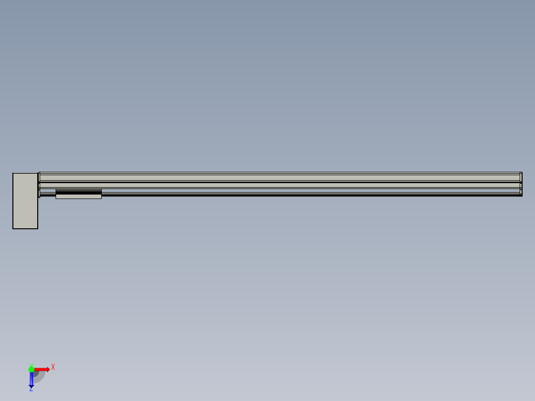 威洛博VBF17-S1400-BRU俯视图