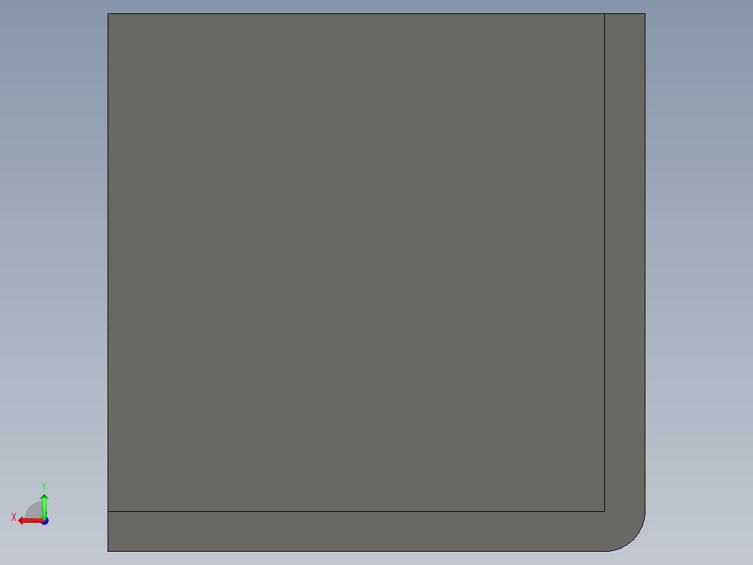 型材-BR 20X20 CORNER BRACKET SQUARE CAP 3842517147后视图