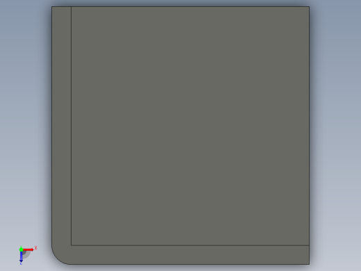 型材-BR 20X20 CORNER BRACKET SQUARE CAP 3842517147俯视缩略图