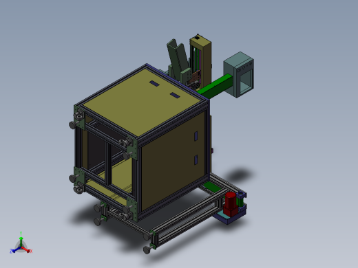 密封圈组装机 3D模型 非标组装设备 3D模型