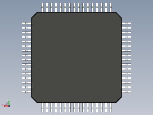 元器件3D封装TQFP64_FPT-64P-M04191后视缩略图
