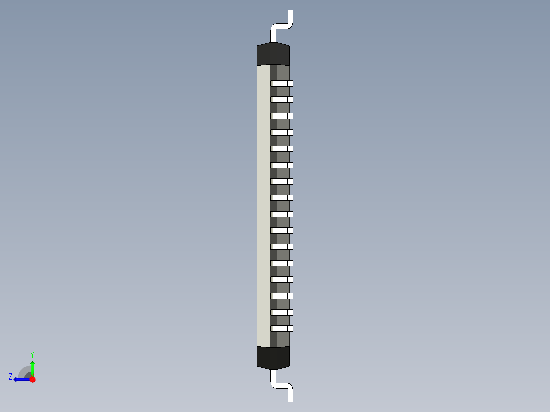 元器件3D封装TQFP64_FPT-64P-M04191右视图