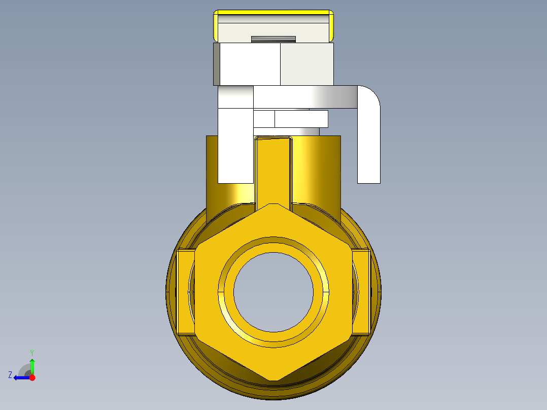 阀门模型-___DN8右视图