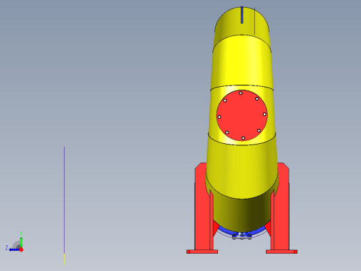 混流式水轮机右视缩略图