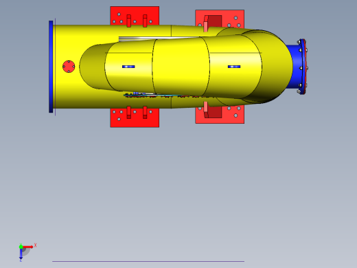 混流式水轮机俯视缩略图