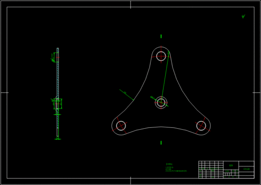 XL685-一种三星轮式电动爬楼梯轮椅的结构设计设计素材缩略图