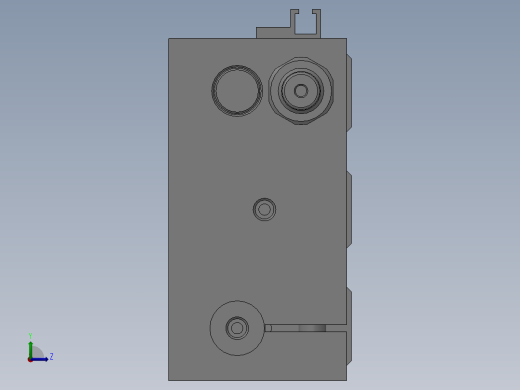 无杆气缸RMTL16X75S左视缩略图