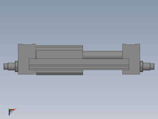 无杆气缸RMTL16X75S俯视缩略图