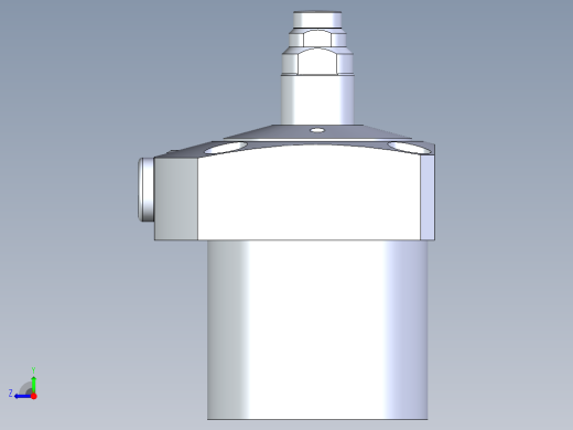 KOSMEKLC0482-CxM-E多系列多零件图纸模型右视缩略图